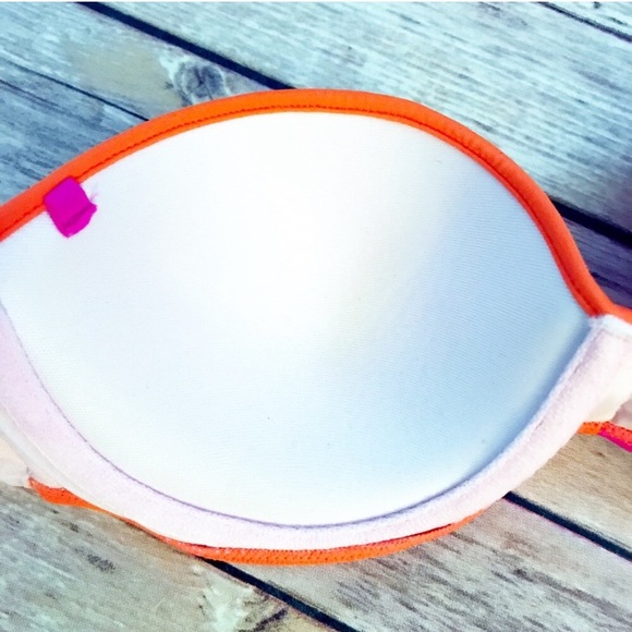 Victoria's Secret Underwire Bandeau Bikini Top 34B - Picture 4 of 8